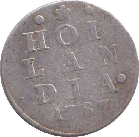 1787 SILVER 2 STUIVER HOLLAND