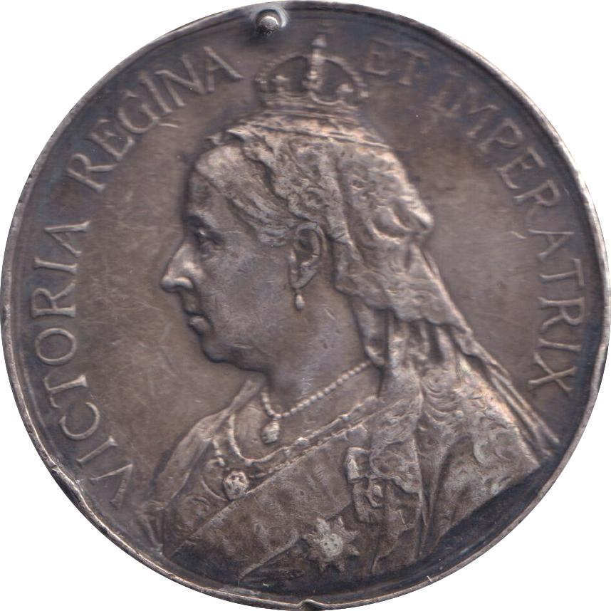 1902 SILVER QUEEN VICTORIA MEDALLION SOUTH AFRICA