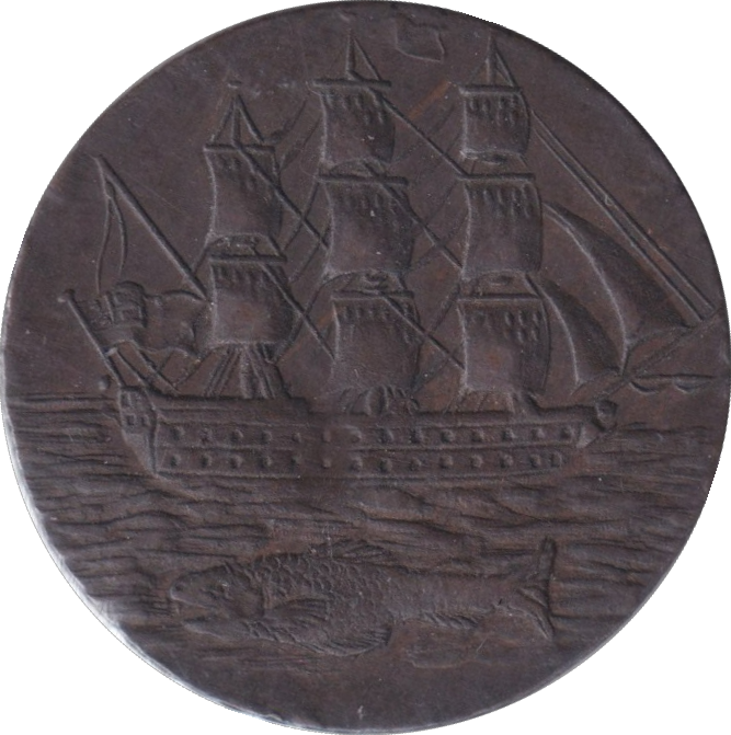 1796 PORTSEA HALFPENNY TOKEN