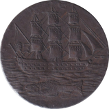 1796 PORTSEA HALFPENNY TOKEN