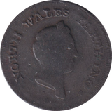 1791 SOUTH WALES FARTHING TOKEN
