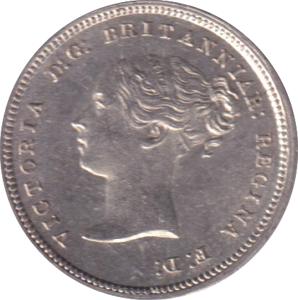 1872 MAUNDY FOURPENCE ( UNC )