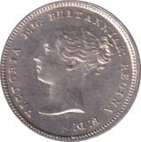 1872 MAUNDY FOURPENCE ( UNC )