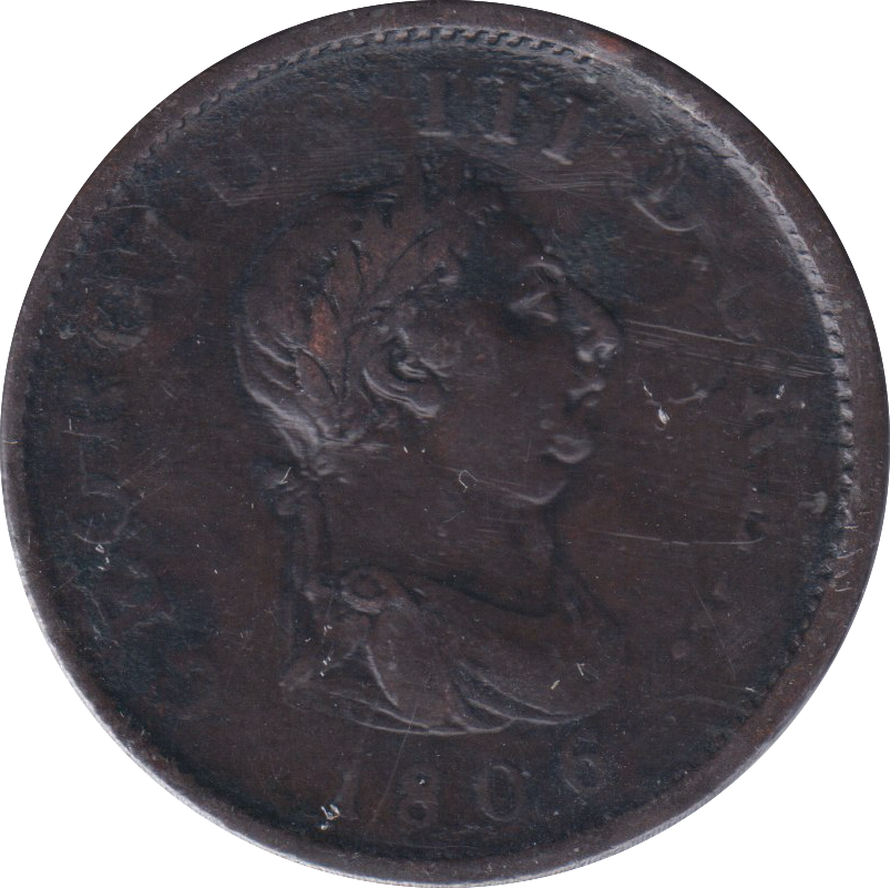 1806 PENNY ( GF )