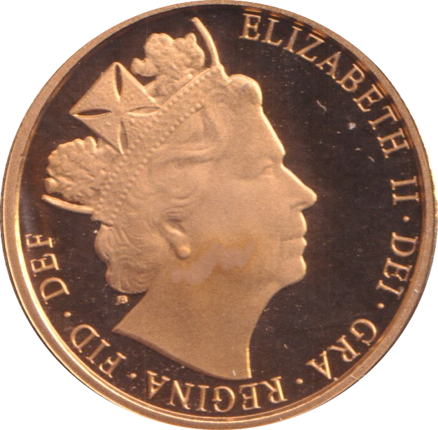 2016 GOLD QUARTER SOVEREIGN ( PROOF )