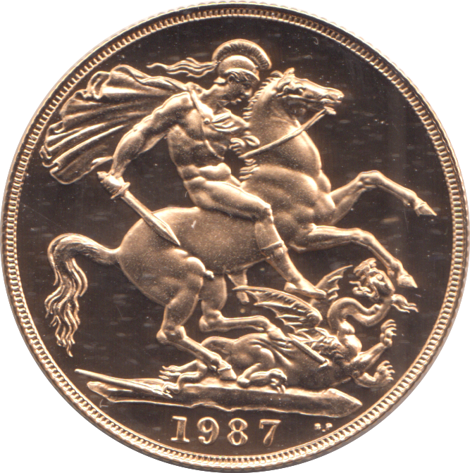 1987 PROOF DOUBLE SOVEREIGN