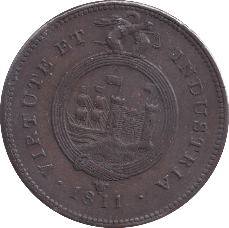 1811 SOUTH WALES PENNY TOKEN
