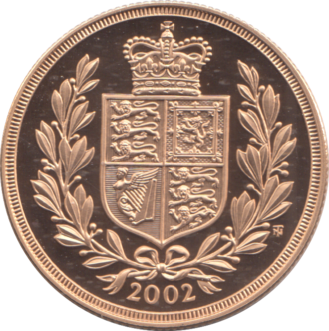 2002 PROOF DOUBLE SOVEREIGN