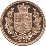 2002 PROOF DOUBLE SOVEREIGN