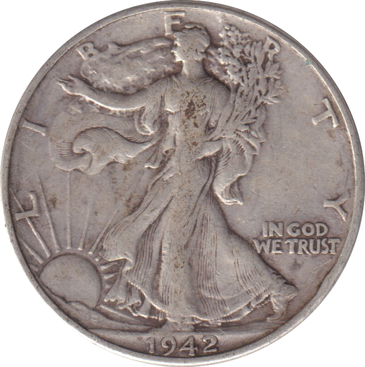 1942 HALF DOLLAR USA