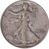 1942 HALF DOLLAR USA