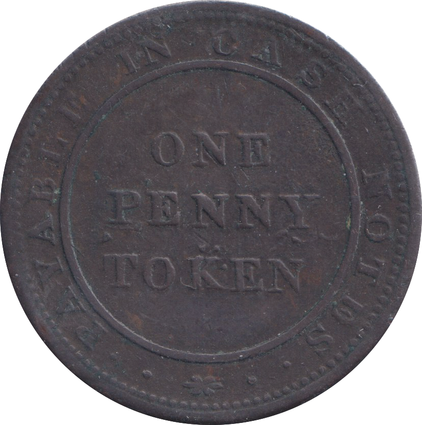 1812 BIRMINGHAM PENNY TOKEN