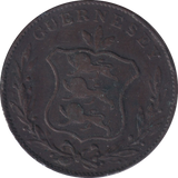 1834 8 DOUBLES GUERNSEY