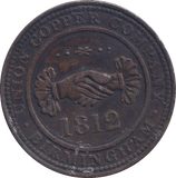 1812 BIRMINGHAM PENNY TOKEN