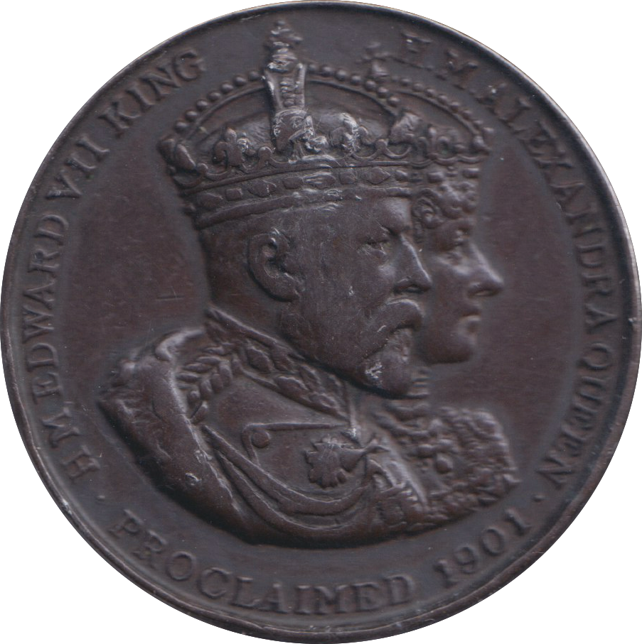 1902 CORONATION MEDALLION EDWARD VII