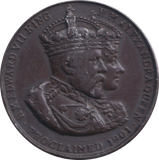 1902 CORONATION MEDALLION EDWARD VII