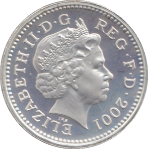 2001 SILVER PROOF £1