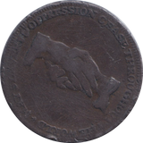 1795 AM I NOT A MAN ANTI SLAVERY HALFPENNY TOKEN