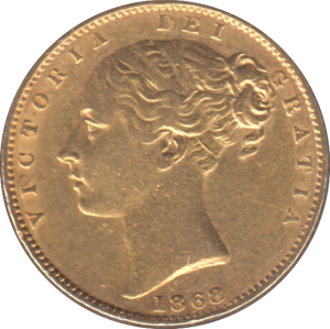 1862 GOLD SOVEREIGN DIE 31 ( AUNC )