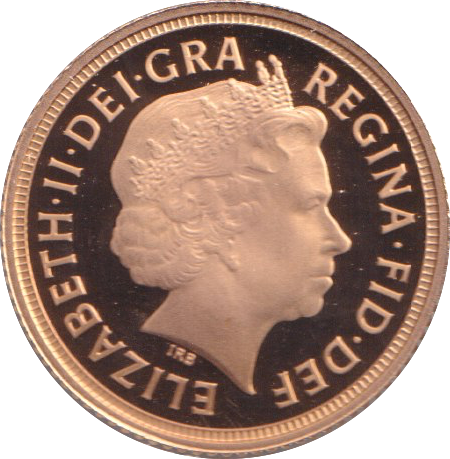 2015 GOLD HALF SOVEREIGN ( PROOF )