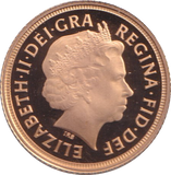 2015 GOLD HALF SOVEREIGN ( PROOF )