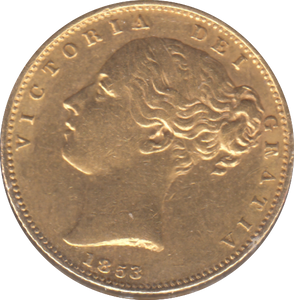 1853 GOLD SOVEREIGN ( GVF )