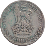 1930 SHILLING ( FINE )
