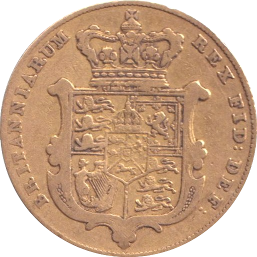 1826 GOLD SOVEREIGN ( FINE )