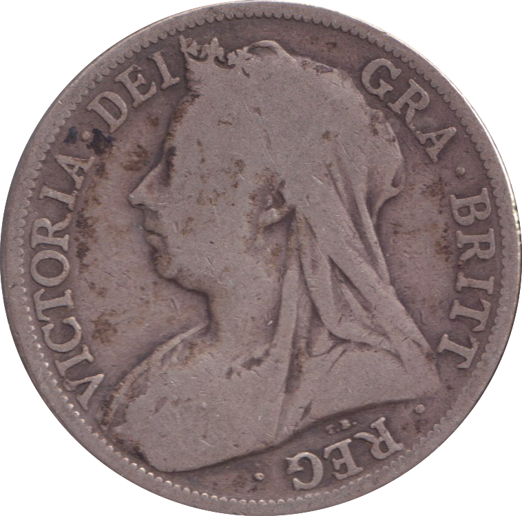 1895 HALFCROWN ( NF )