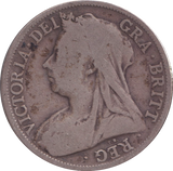 1895 HALFCROWN ( NF )