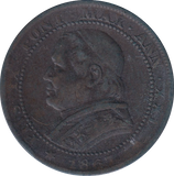 1867 ONE SOLDO VATICAN