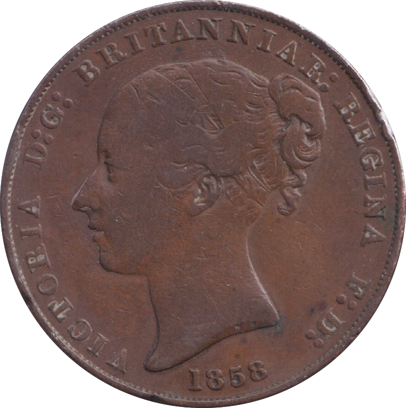1858 1/13 SHILLING TOKEN JERSEY