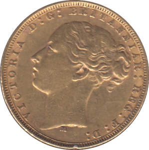 1878 GOLD SOVEREIGN ( GVF ) MELBOURNE MINT