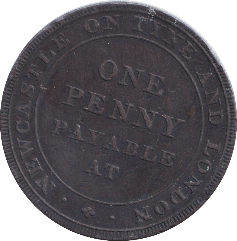 1811 NEWCASTLE PENNY TOKEN