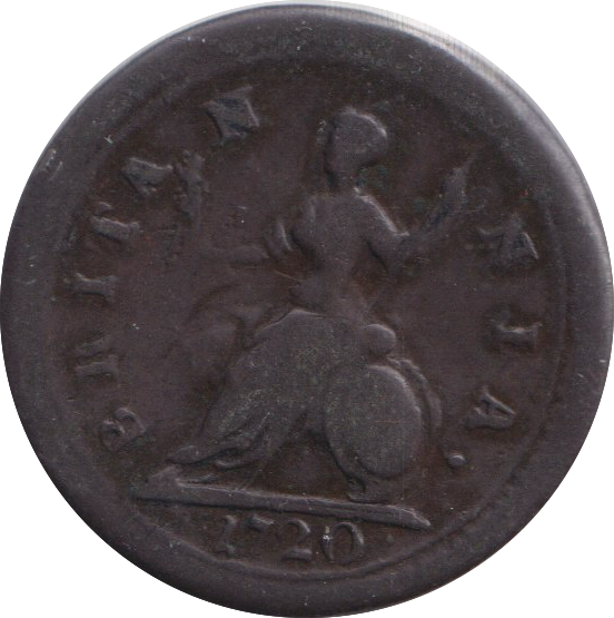 1720 FARTHING ( FINE )