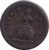 1720 FARTHING ( FINE )