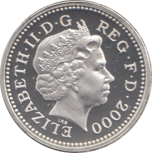 2000 SILVER PROOF £1