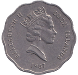 1987 ONE DOLLAR COOK ISLAND