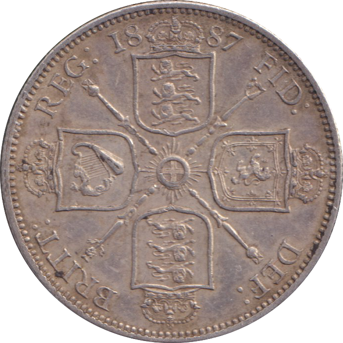 1887 FLORIN ( EF )