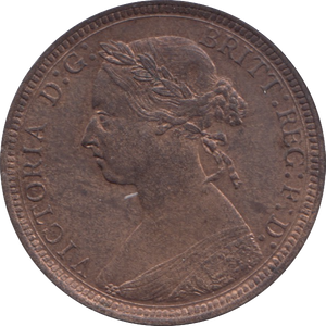 1890 HALFPENNY ( BU )
