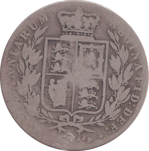 1876 HALFCROWN ( NF )
