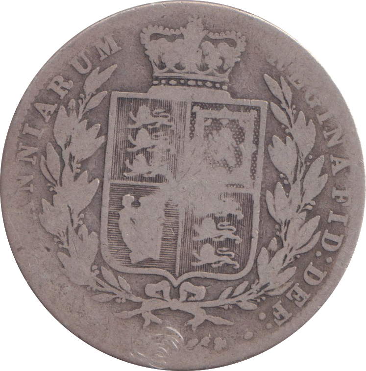 1876 HALFCROWN ( NF )