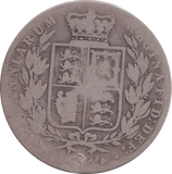 1876 HALFCROWN ( NF )