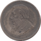 1896 SILVER 2 SHILLING SOUTH AFRICA
