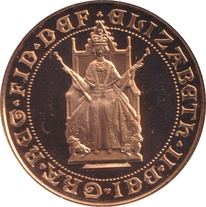 1989 GOLD DOUBLE SOVEREIGN TWO POUNDS ( PROOF )