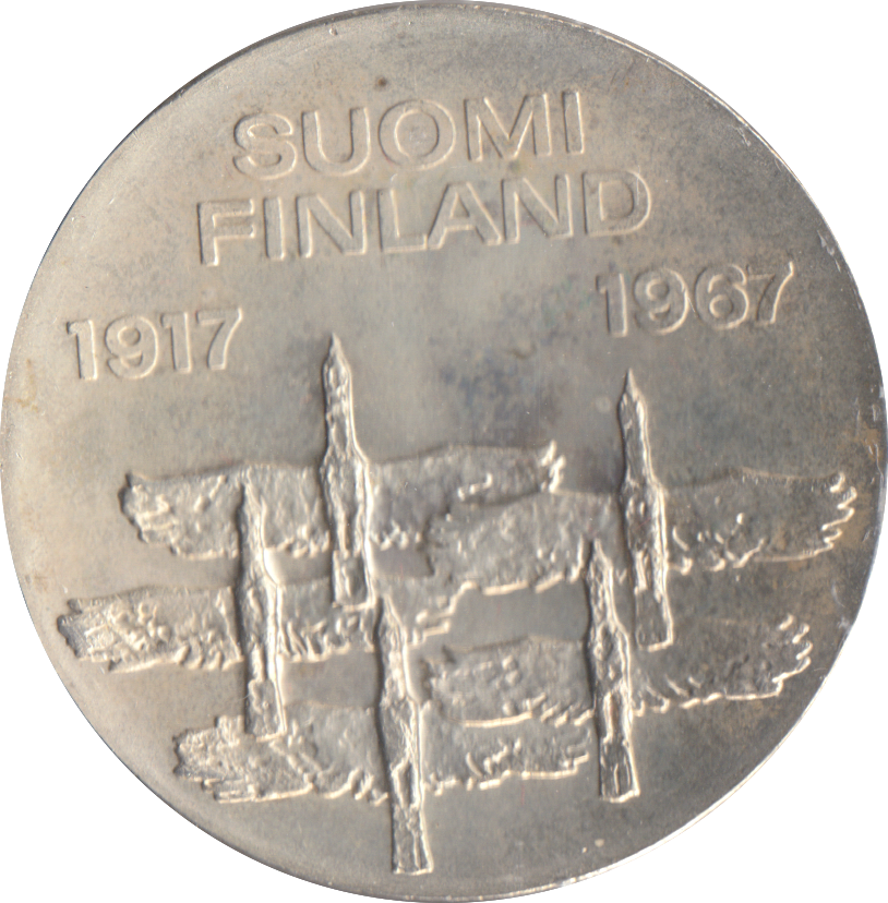1967 FINLAND 10 MARKKAA