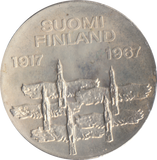 1967 FINLAND 10 MARKKAA