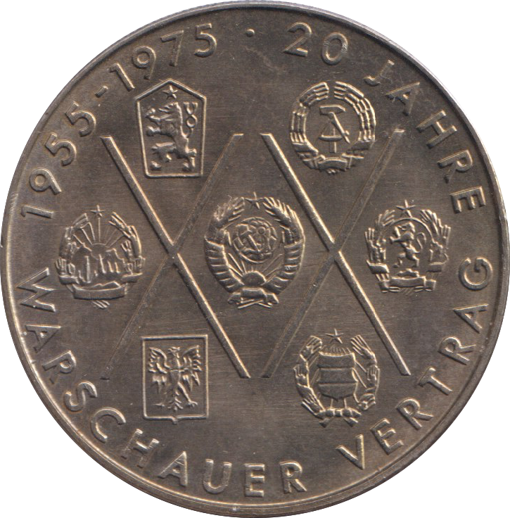 1975 10 MARK WARSAW PACT GERMAN DEMOCRATIC REPUBLIC