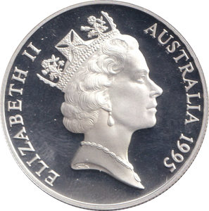 1995 SILVER 10 DOLLARS AUSTRALIA
