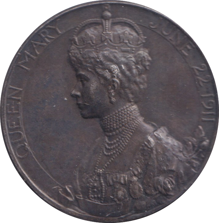 1911 SILVER MEDALLION GEORGE V